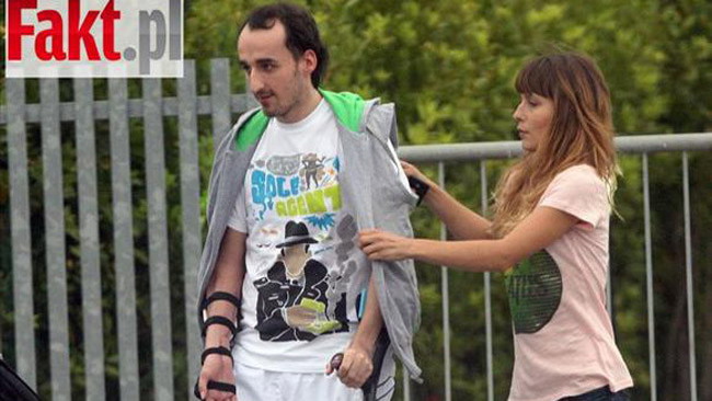 Ecco le prime immagini di Robert Kubica