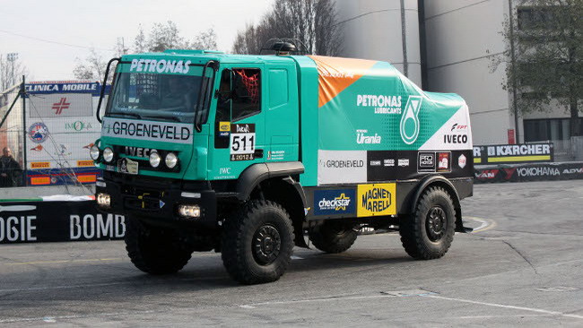 Un pezzo di Dakar nella Mobil 1 Arena