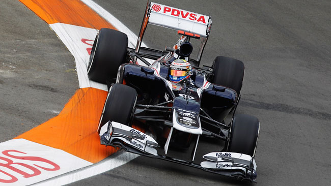 Valencia, Libere 1: Maldonado in vetta con la Williams