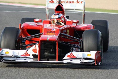 Bianchi fa prove aerodinamiche con la F2012