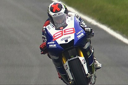 Jorge Lorenzo il più rapido nel Warm Up