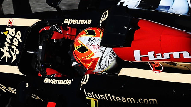 La FOM vieta il casco di Kimi dedicato ad Hunt!