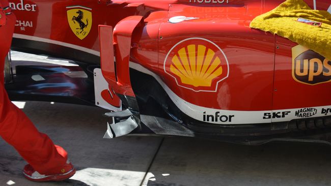Ferrari: torna il deviatore di flusso a ponte