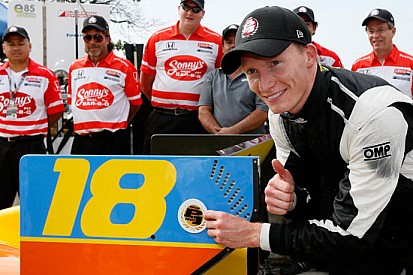 Mike Conway con Ed Carpenter Racing nel 2014