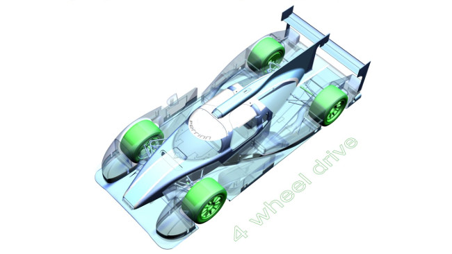 La Perrinn con 4 ruote motrici in mostra a Le Mans