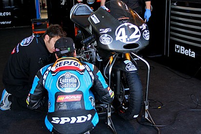 La nuova Honda Moto3 in pista ad Almeria