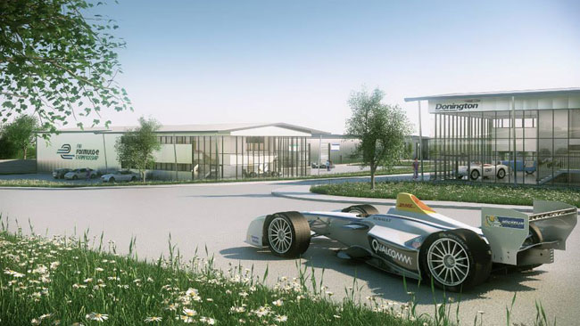 Formula E: scelta Donington come sede operativa