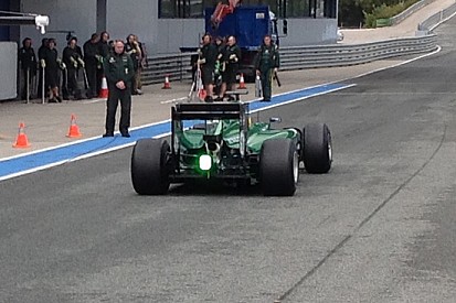 Ericsson e la luce verde dietro alla Caterham