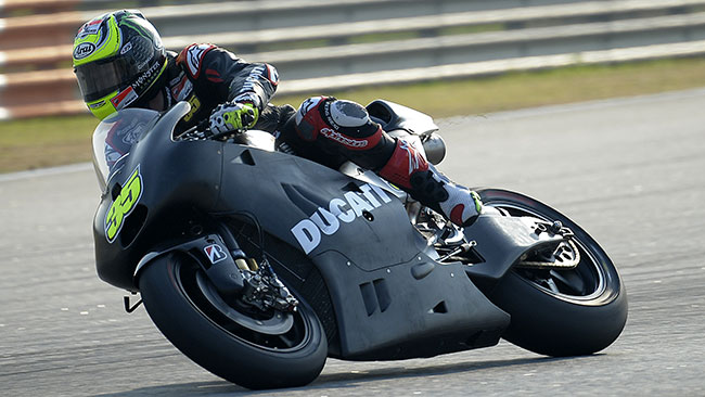 Prove comparative tra GP14 e GP13 in casa Ducati