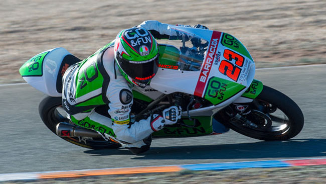 Niccolò Antonelli tra i protagonisti nei test di Almeria