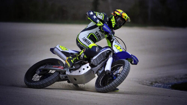 Valentino inarrestabile: ieri era già in pista al Ranch!