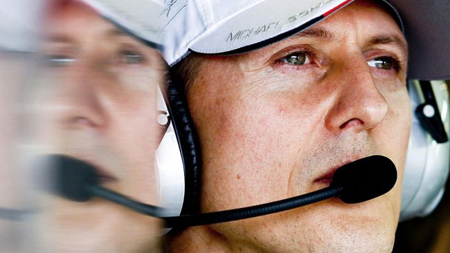Schumacher: la telecamera ha danneggiato il casco?