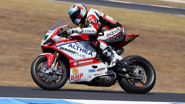 Il Team Althea punta alla top ten con la Ducati EVO