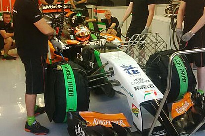 Force India: prove di aerodinamica per Hulkenberg