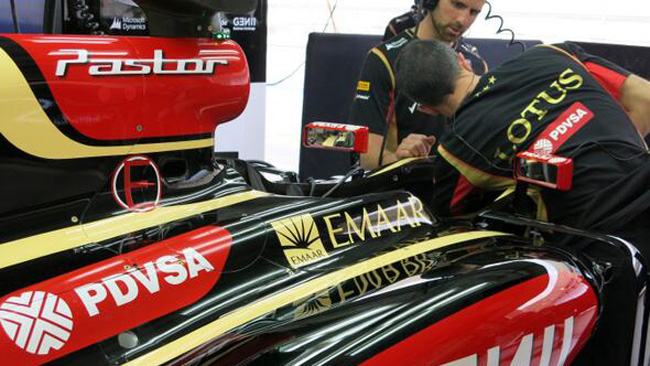 Bahrein, Day 2 (Ore 14,30): la Lotus si ferma in pista