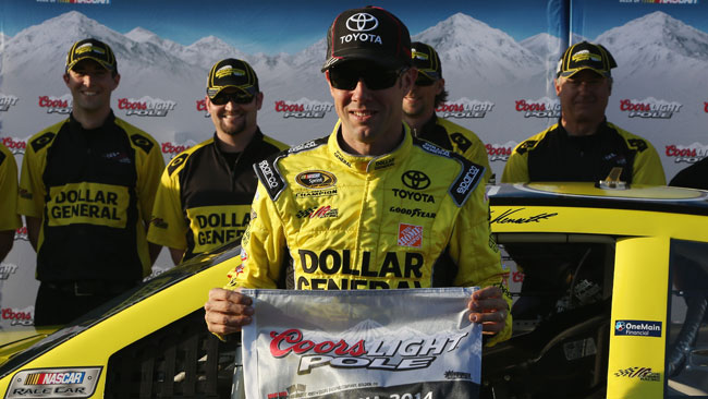 Prima pole stagionale per Matt Kenseth a Fontana