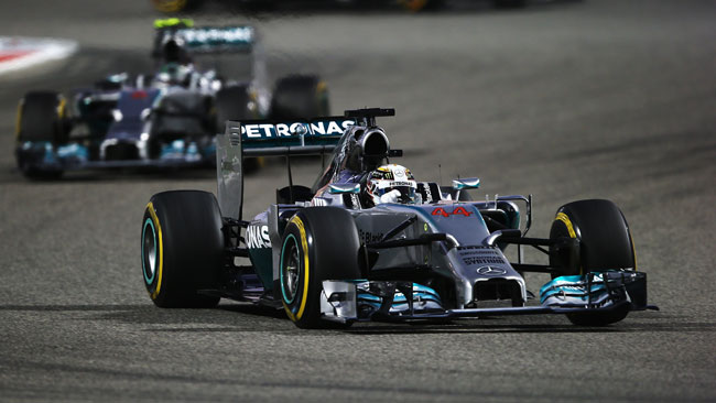 Hamilton la spunta su Rosberg nel Gp del Bahrein