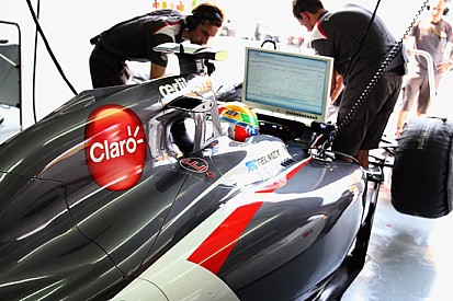 La Sauber ha alleggerito alcune parti della C33