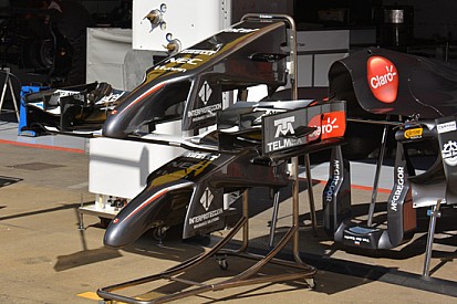 Ecco le prime modifiche sulla Sauber C33 leggera