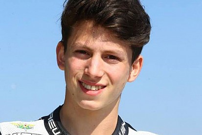Locatelli dedica il casco per il Mugello all'Atalanta