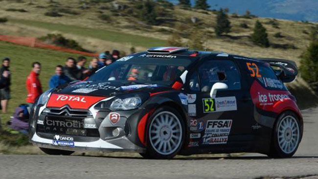 Chardonnet salta in WRC2 con la Citroen DS3 R5