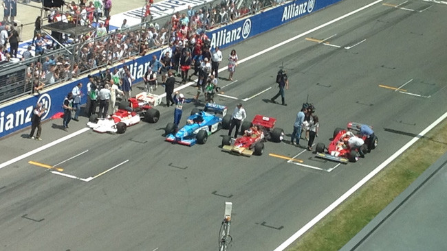 Lauda è tornato a guidare la Ferrari 312T2!