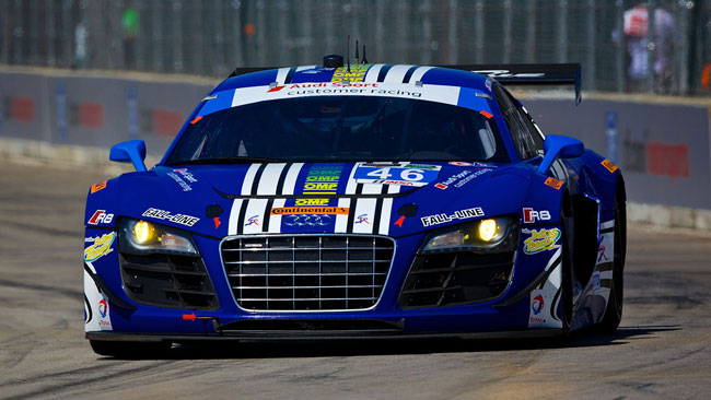 Bonanomi debutta a Watkins Glen su una Audi R8