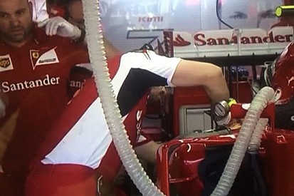Ferrari: si cambia la pompa benzina di Raikkonen