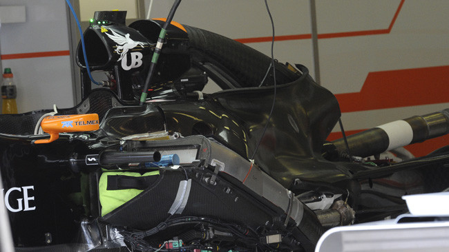 Force India, torna la doppia presa d'aria