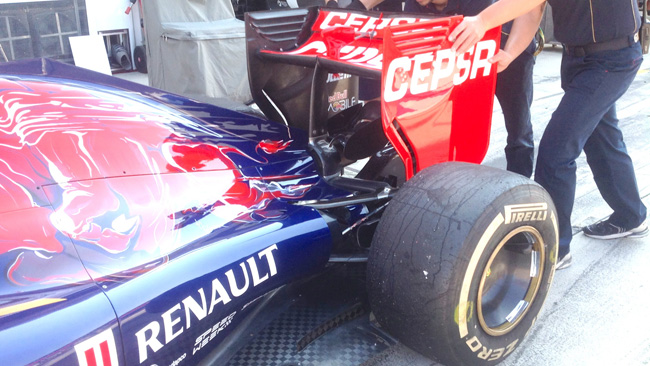 Toro Rosso: rivista la sospensione posteriore
