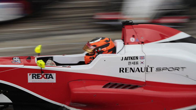Prima pole per Aitken a Budapest