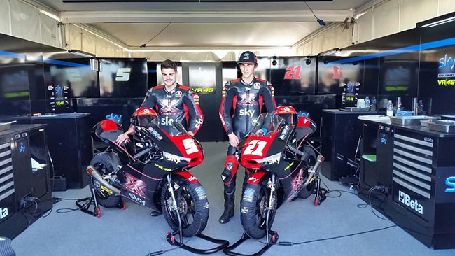 X-Factor sulle carene dello Sky Racing Team VR46