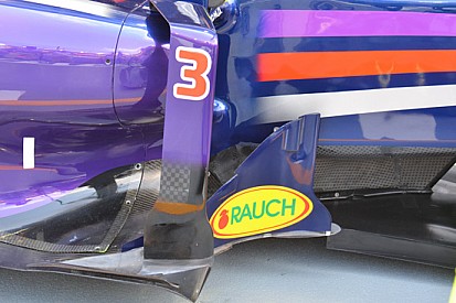 Red Bull: nuovi turning vanes con due slot