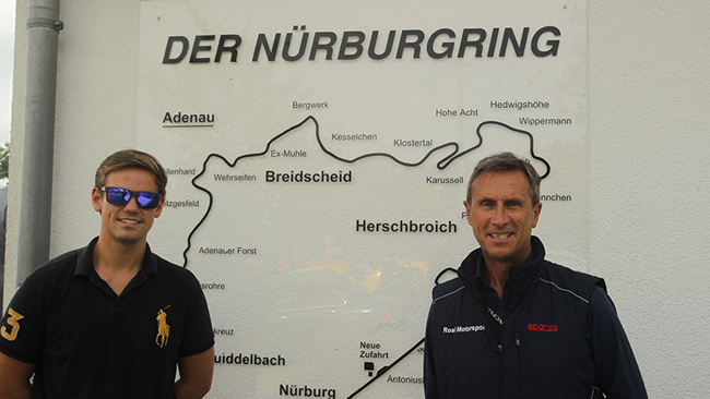 Primo assaggio di Nordschleife per Tom Chilton