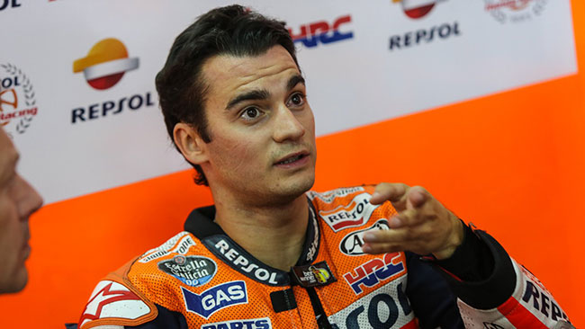 Aragon, Warm-Up: sull'umido svetta Dani Pedrosa