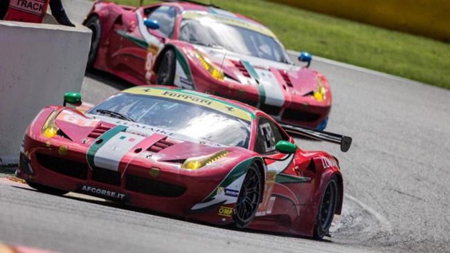 Una Ferrari per Bleekemolen, Curtis e Skeen