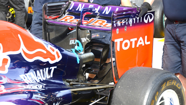 Red Bull ha montato il doppio monkey seat