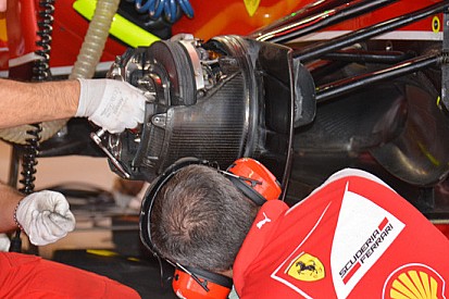 Kimi: ancora un principio d'incendio ai freni!