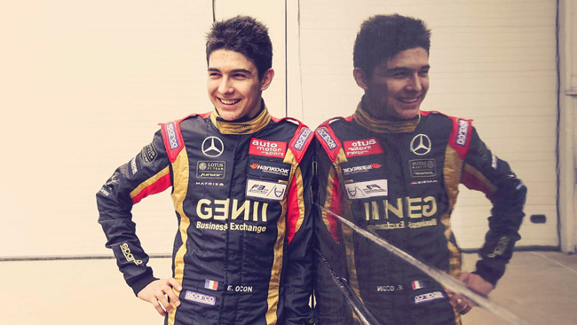 Esteban Ocon proverà la Lotus E20 a Valencia