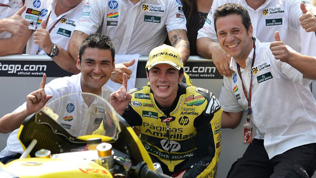Vinales segna il record di punti per un rookie in Moto2
