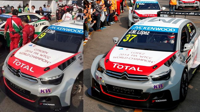 La Citroën festeggia i Titoli sulle C-Elysée