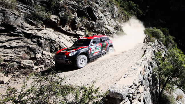 Dakar, Auto, Tappa 3: Terranova dopo il capitombolo