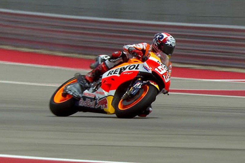 Austin, Libere 2: sull'asciutto torna davanti Marquez