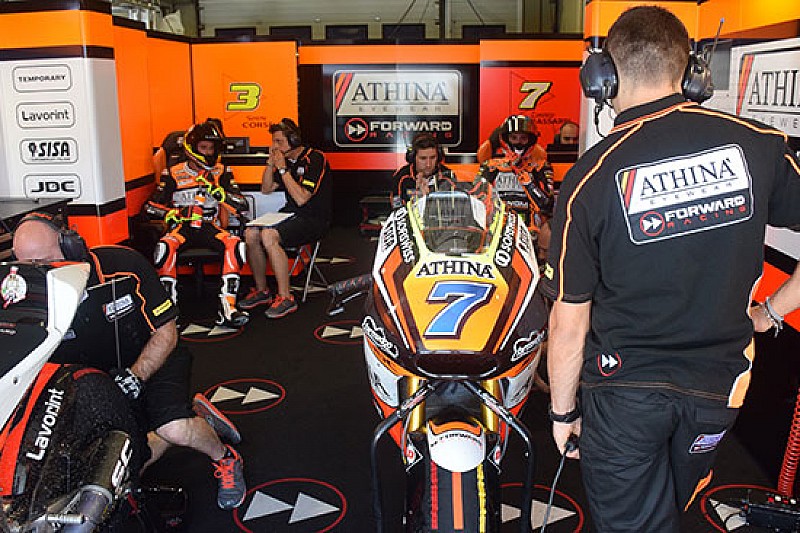 Il Forward Racing ha provato nuovo materiale Ohlins