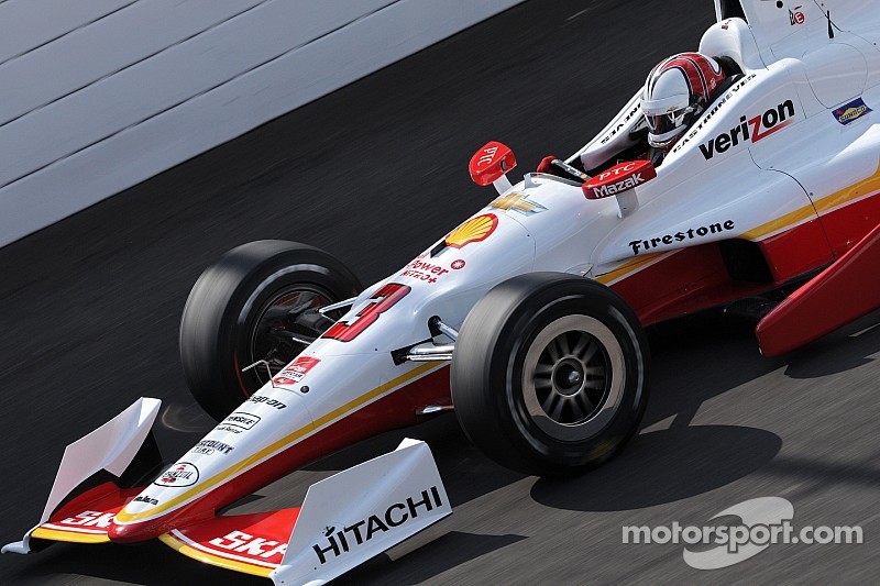 Castroneves llega a las 233.474mph en la mañana del sábado