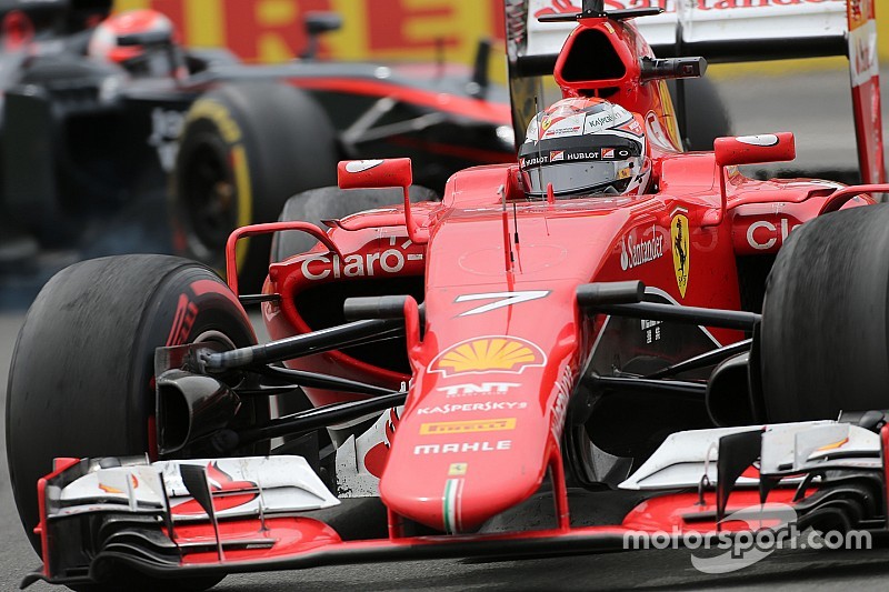 Räikkönen - La SF15-T reste