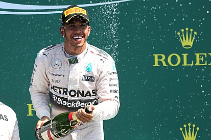 Hamilton gana en la Gran Bretaña