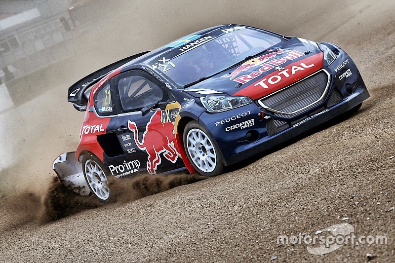Timmy Hansen s'impose chez lui en Suède devant Ekström, Solberg abandonne