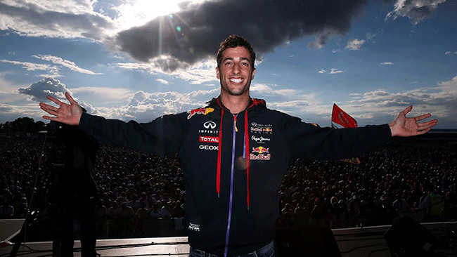 Daniel Ricciardo alla Race of Champions 2015