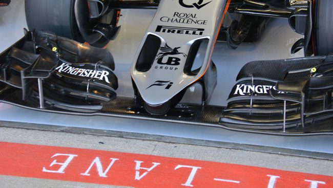Force India: piace il muso con le narici